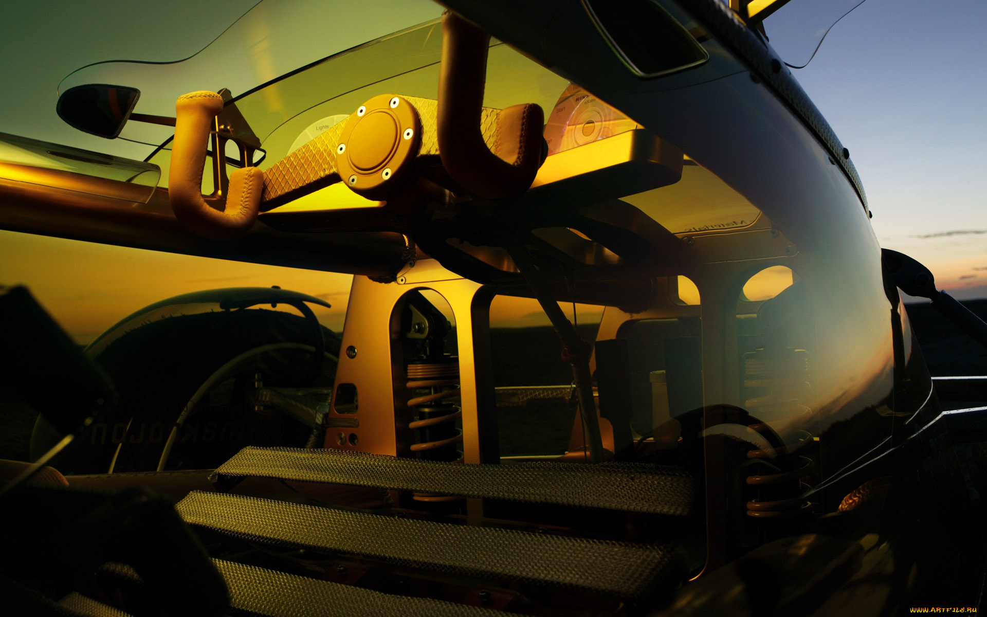 автомобили, фрагменты, автомобиля, rinspeed, exasis, концепт, желтый