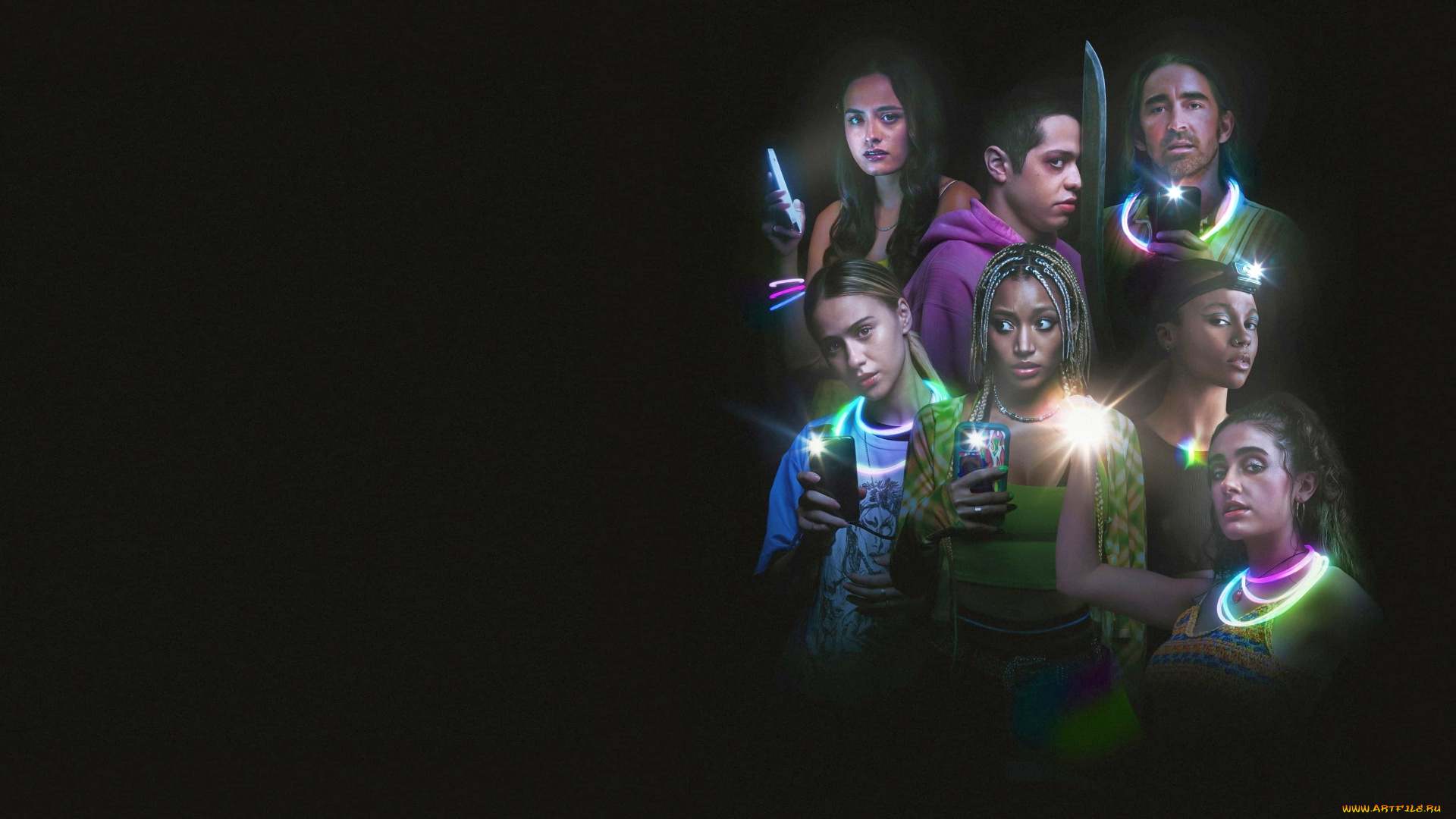 bodies, bodies, bodies, ||, 2022, кино, фильмы, -unknown, , другое, bodies, тела, комедия, триллер, постер, amandla, stenberg, maria, bakalova