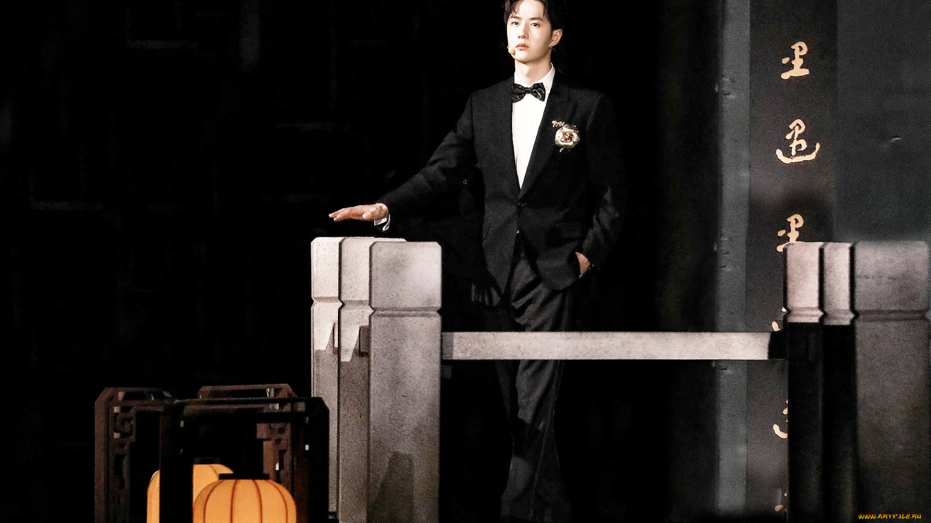 мужчины, wang, yi, bo, актер, костюм