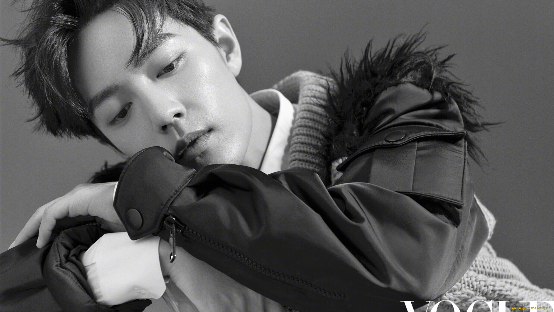 мужчины, xiao, zhan, актер, куртка