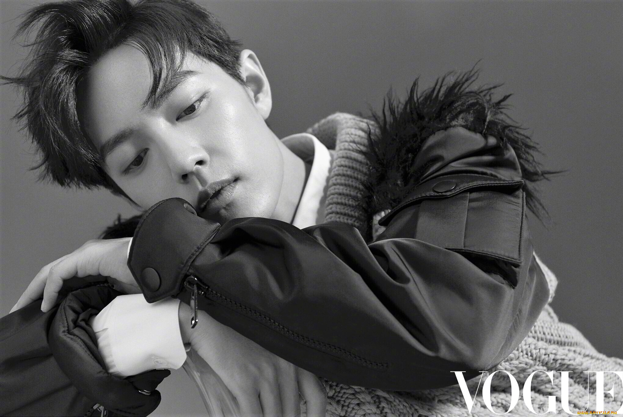 мужчины, xiao, zhan, актер, куртка