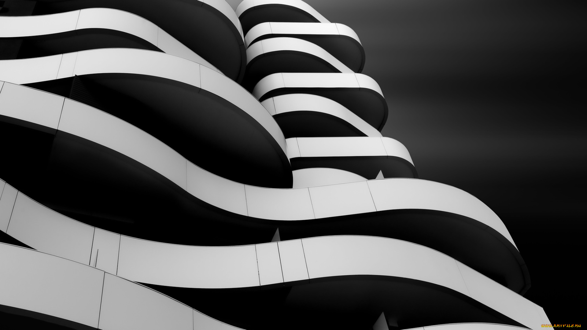 разное, элементы, архитектуры, форма, криве, строение