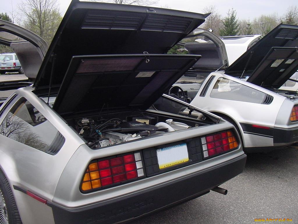 de, lorean, автомобили, двигатели