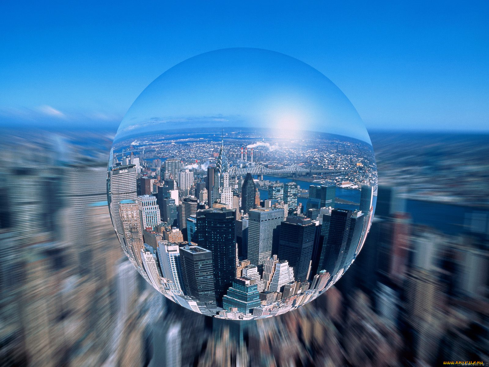 города, нью, йорк, сша