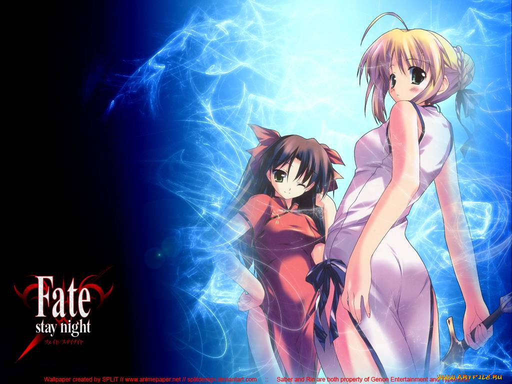 аниме, fate, stay, night