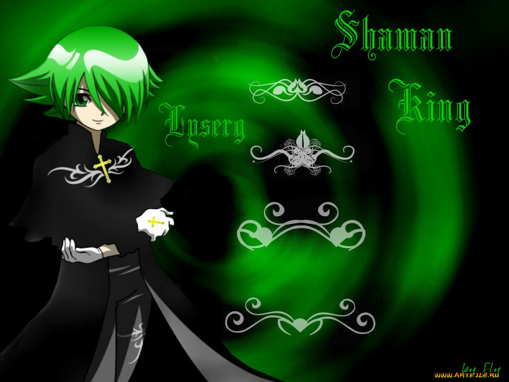аниме, shaman, king