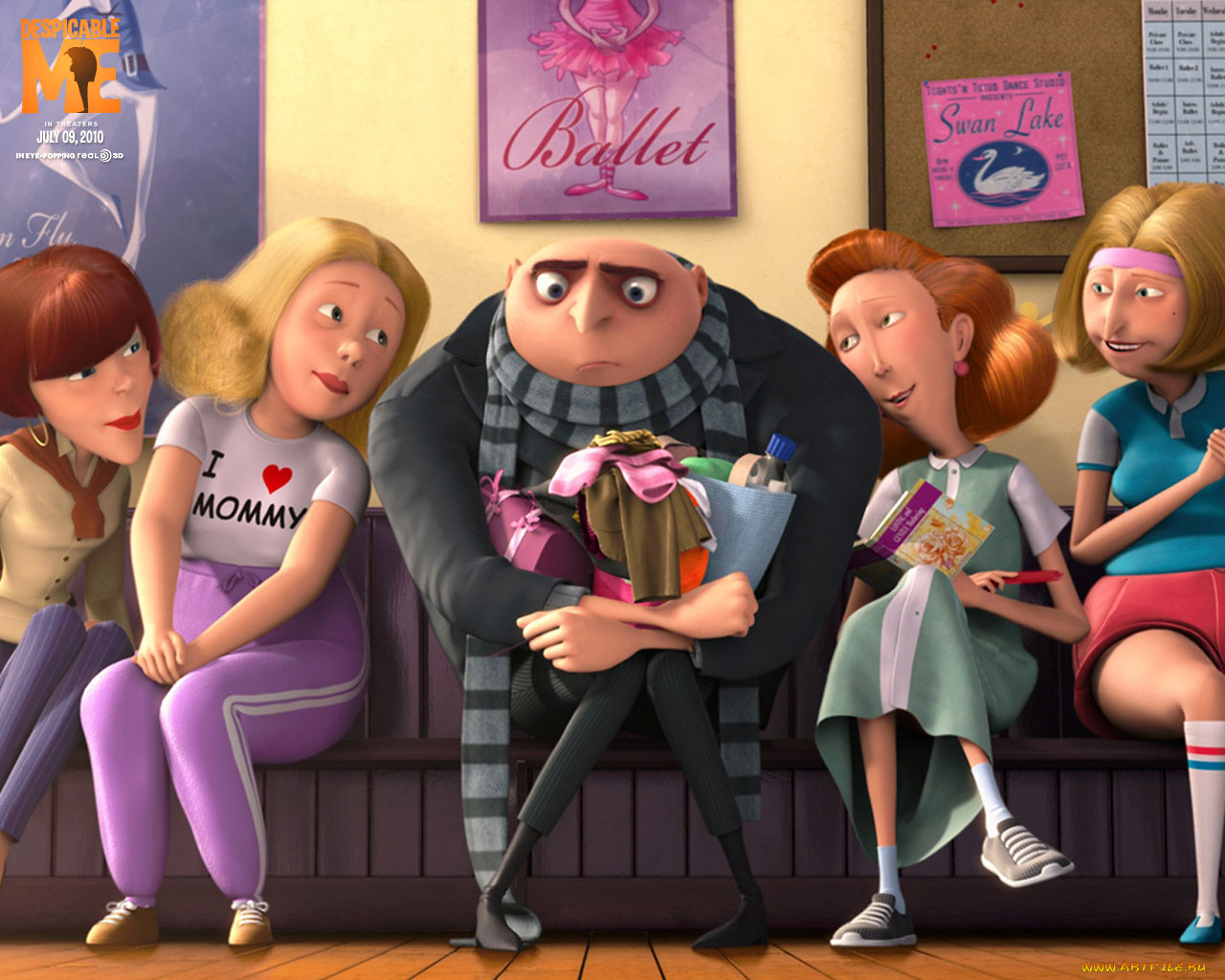 гадкий, мультфильмы, despicable, me