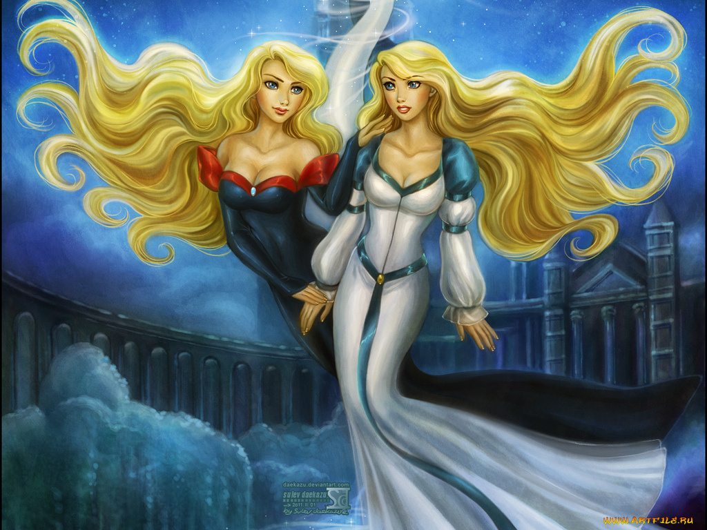 фэнтези, девушки