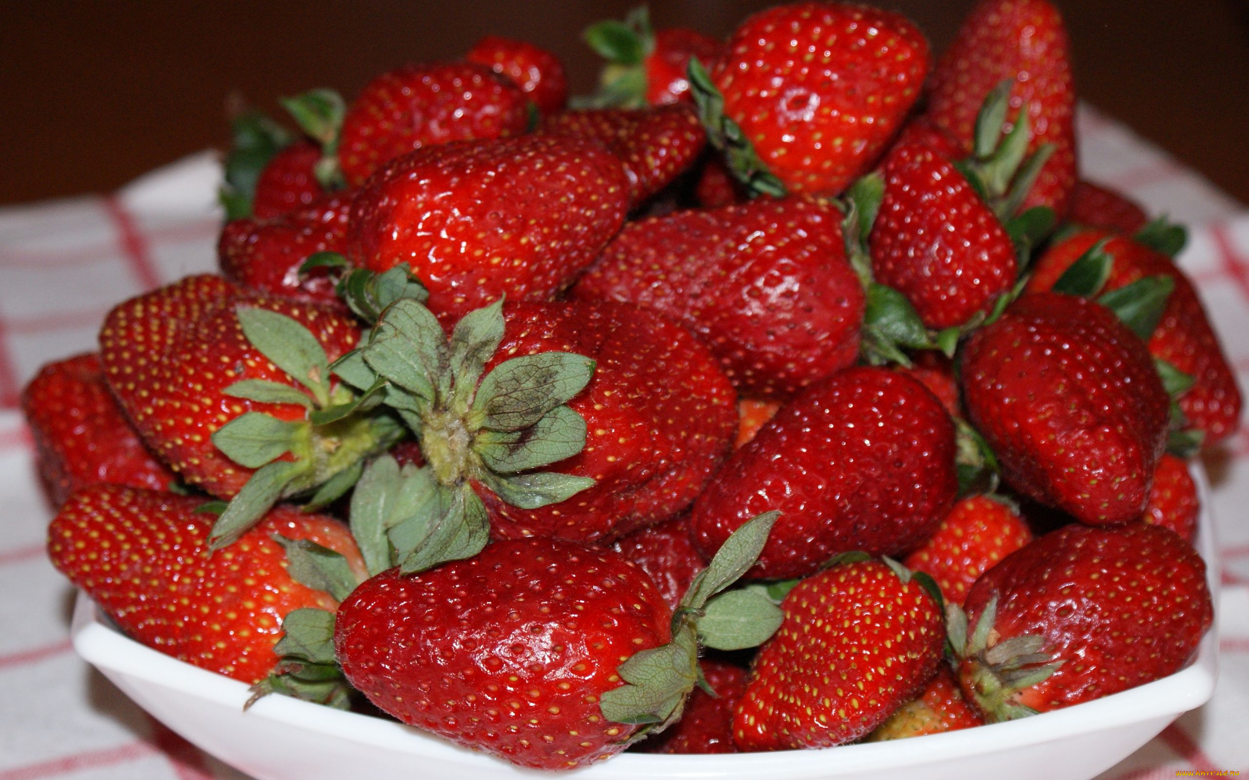 еда, клубника, земляника