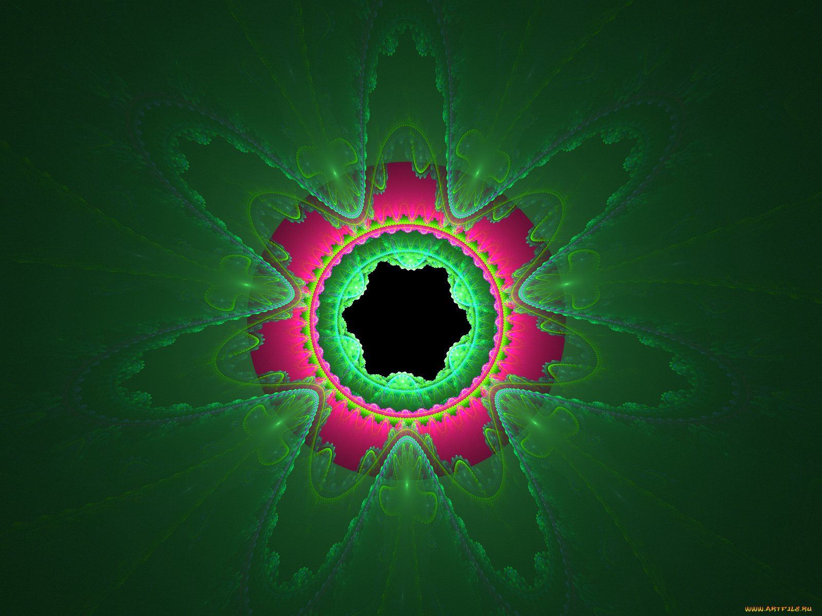 3д, графика, fractal, фракталы, узор, цвета