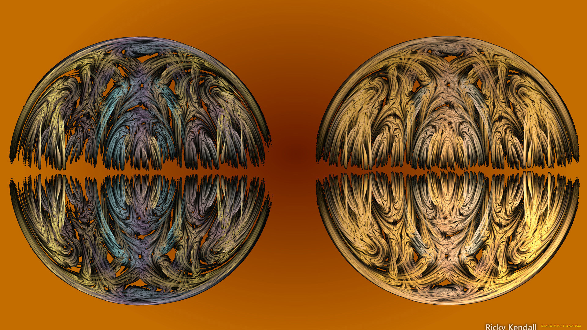 3д, графика, fractal, фракталы, узор, фон, цвета