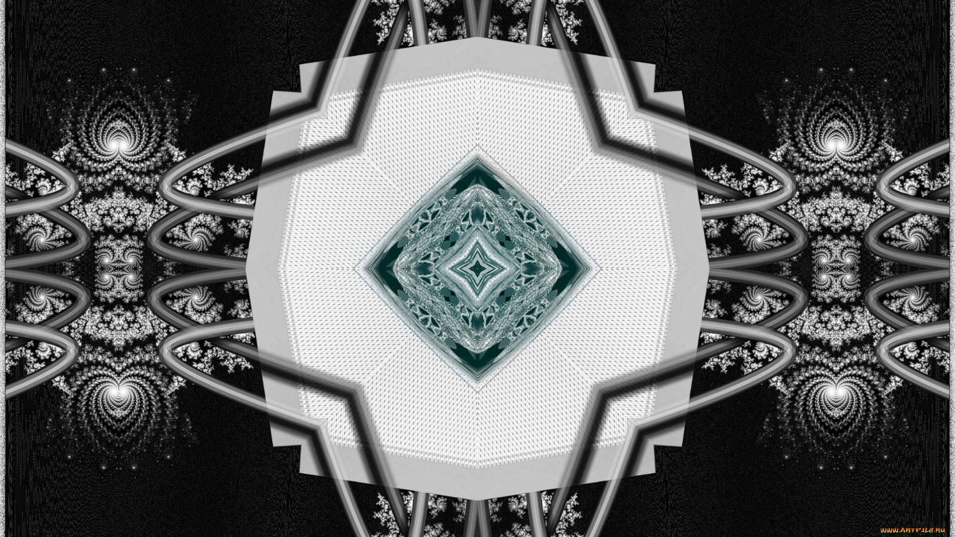 3д, графика, fractal, фракталы, узор, фон, цвета