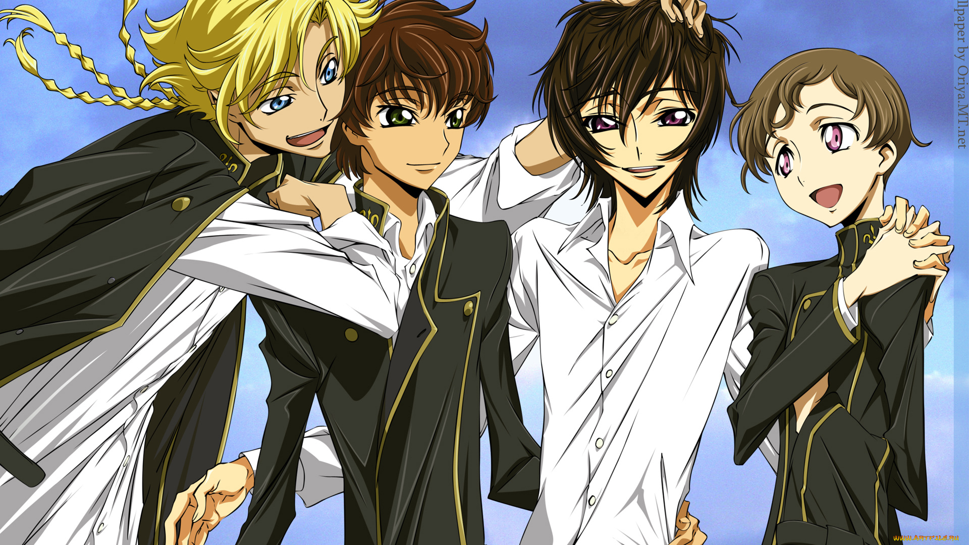 аниме, code, geass