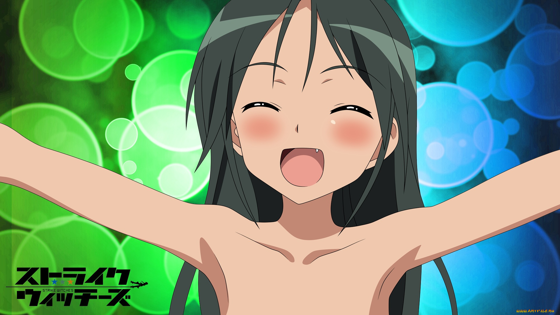 аниме, strike, witches