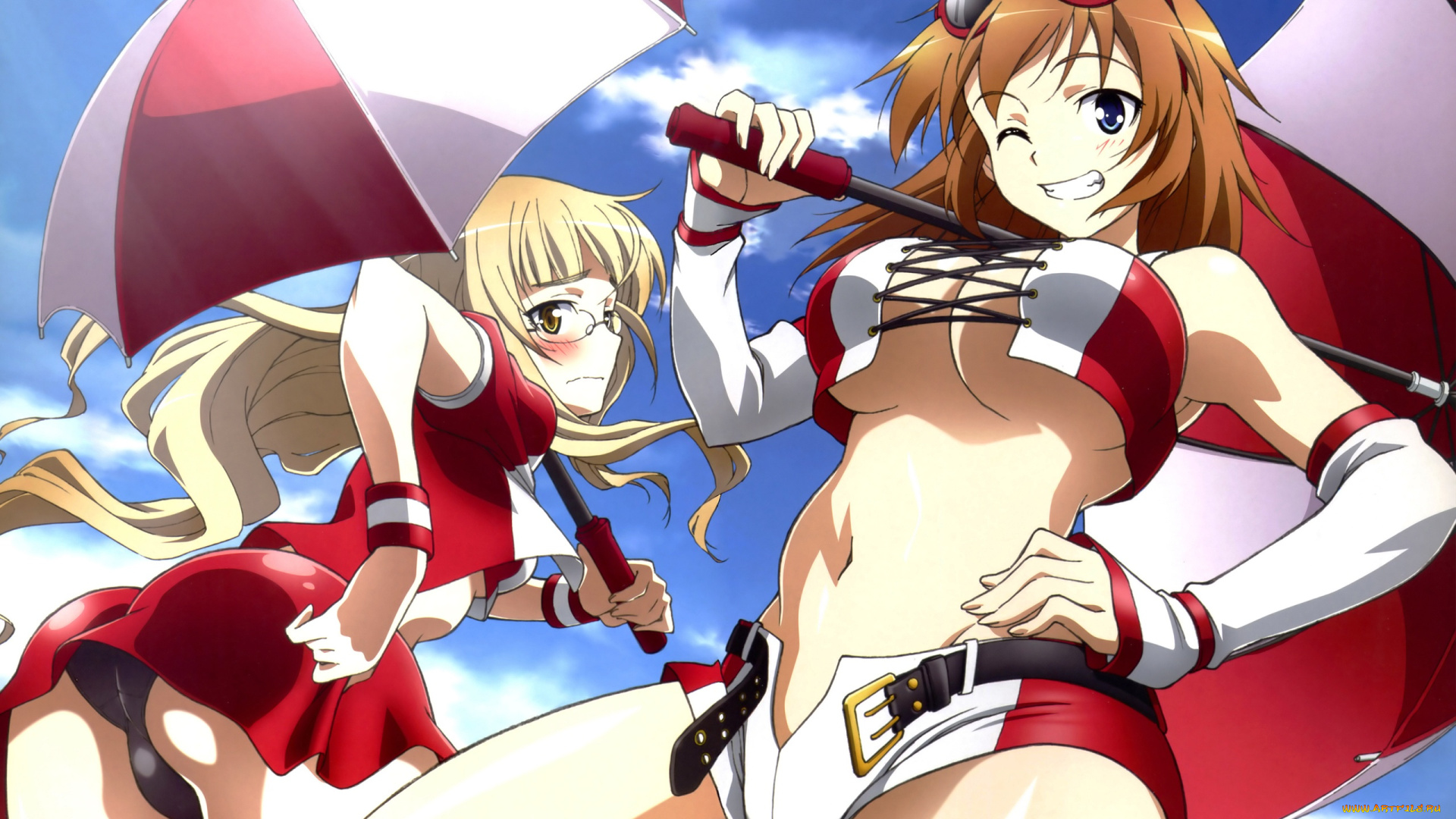 аниме, strike, witches