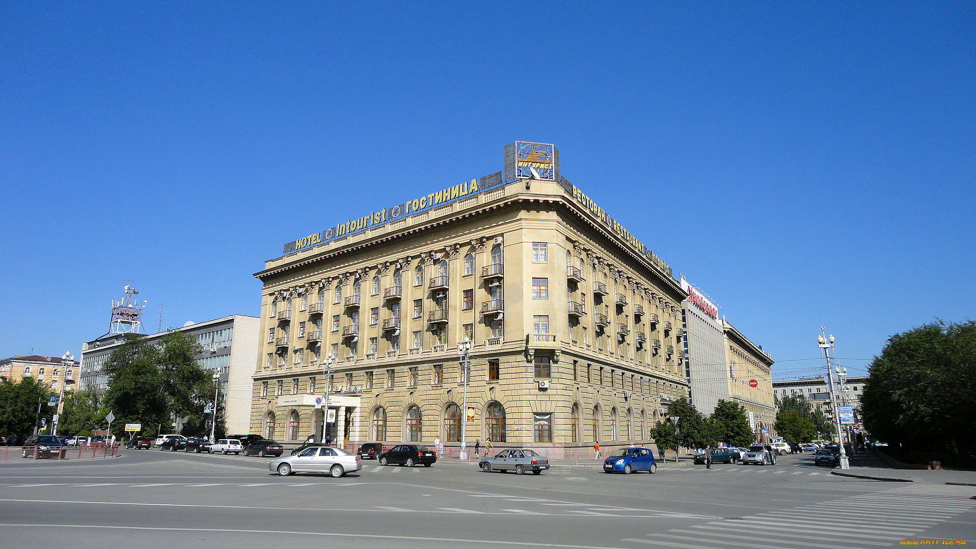 города, здания, дома, волгоград, гостиница, интурист