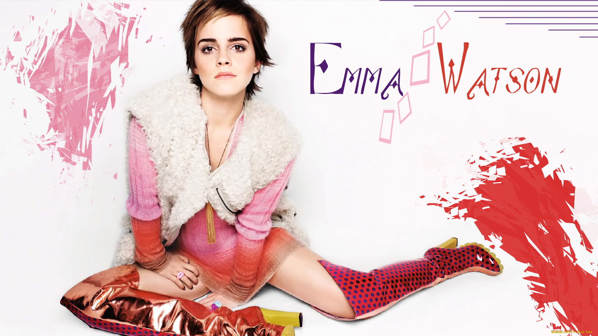 Emma, Watson, девушки