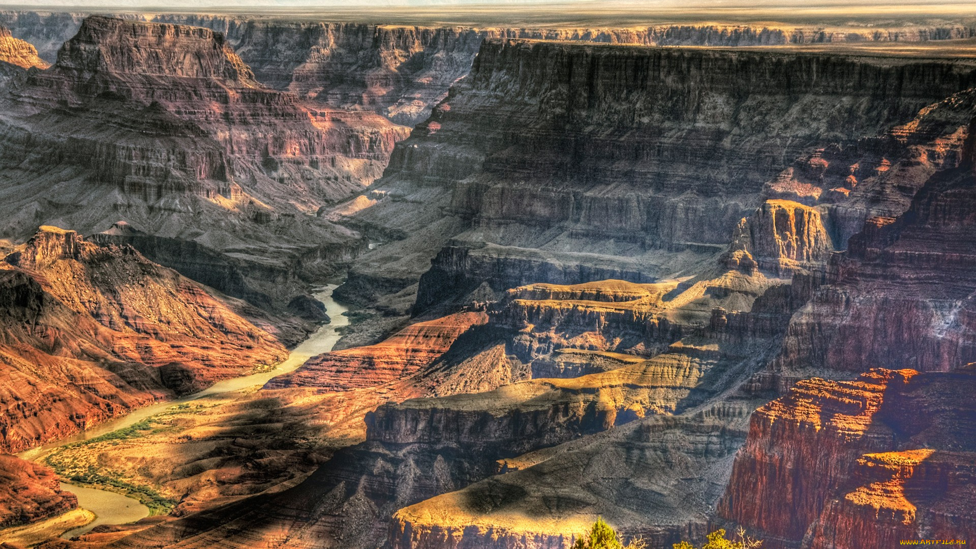 природа, горы, террасы, кручи, плато