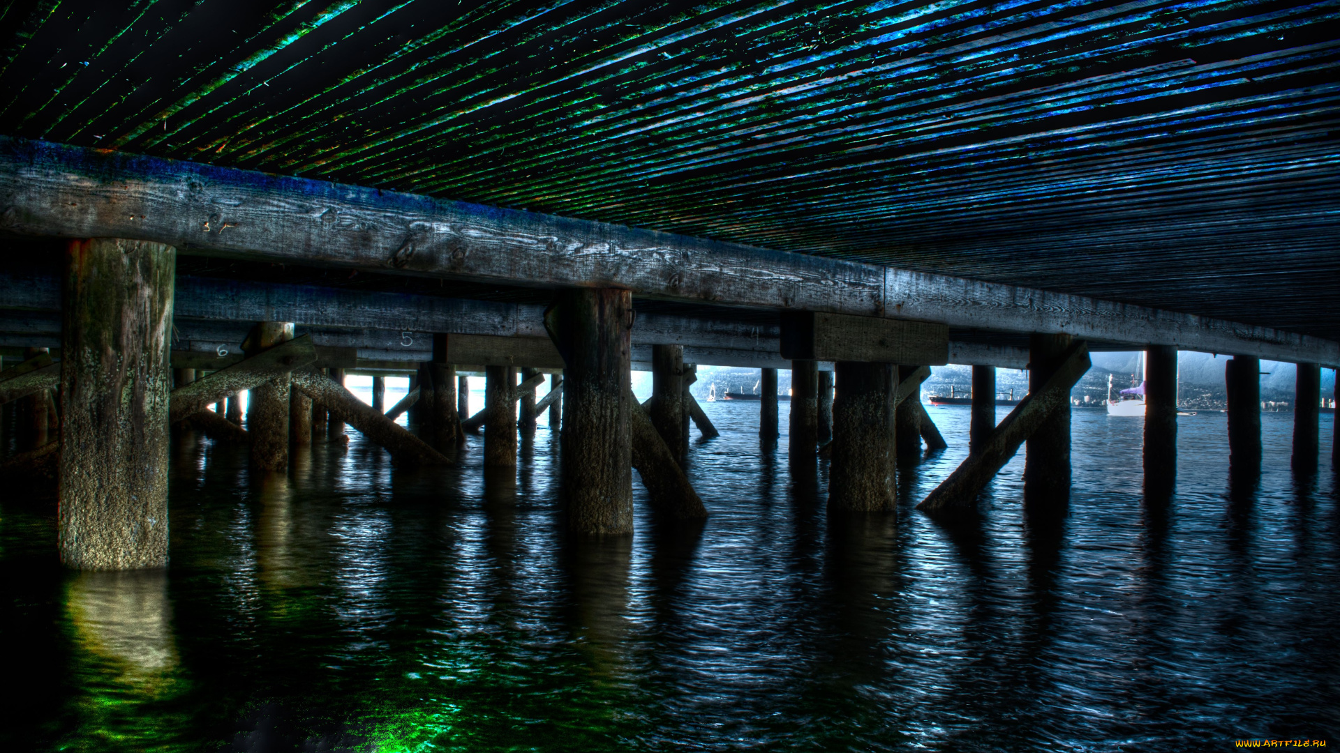 разное, сооружения, постройки, пирс