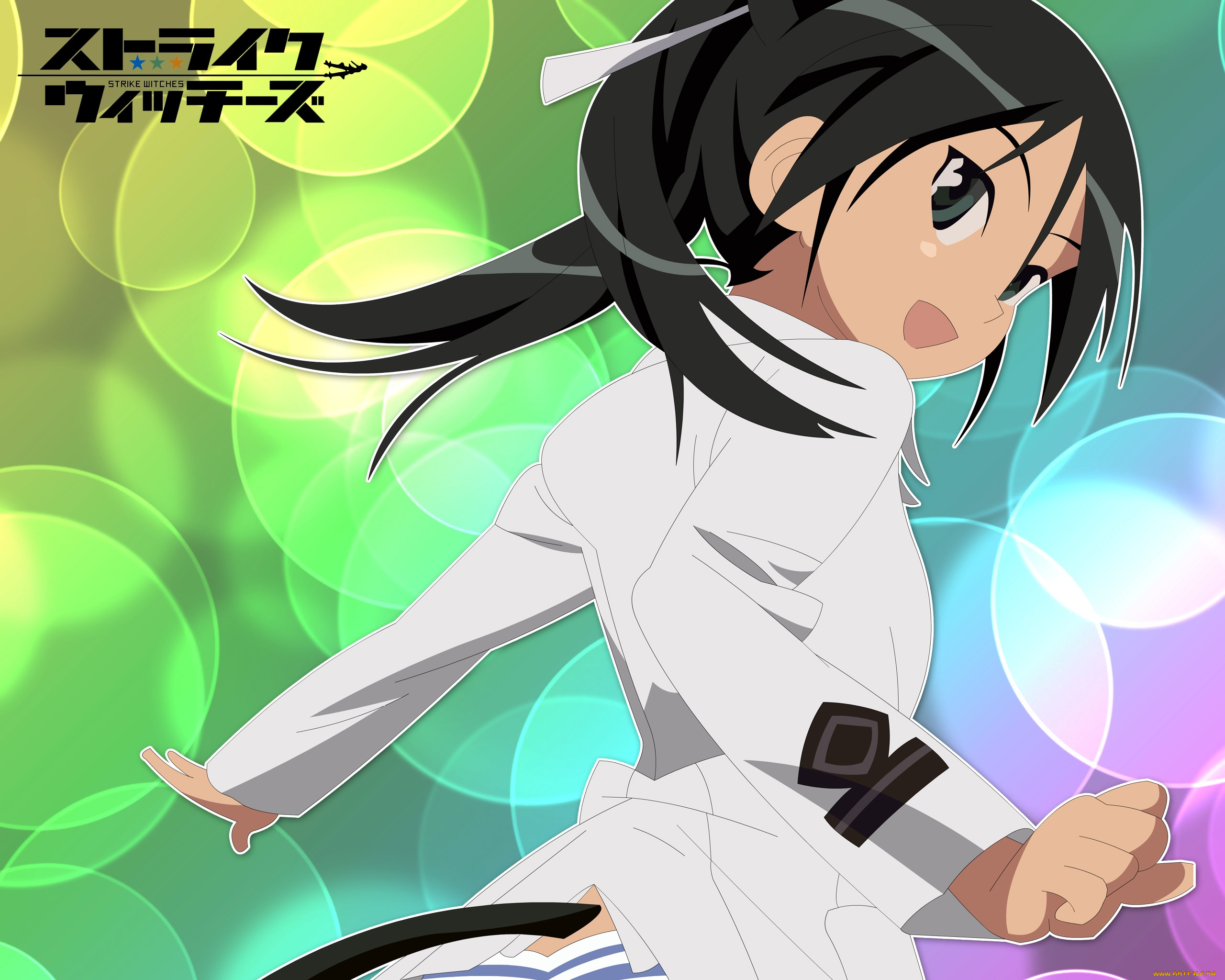 аниме, strike, witches