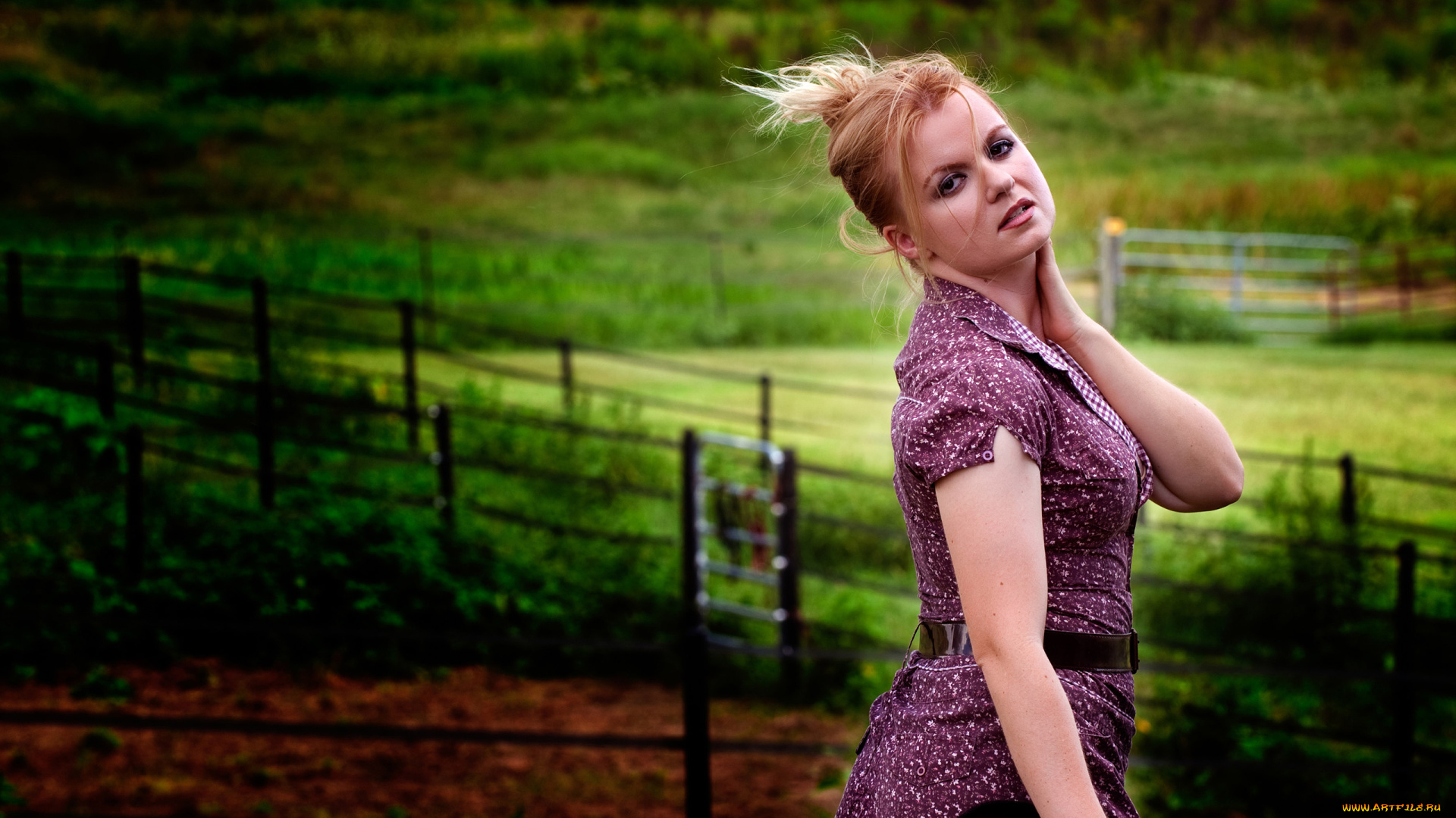 -Unsort, Блондинки, девушки, unsort, блондинки, рубашка, пояс