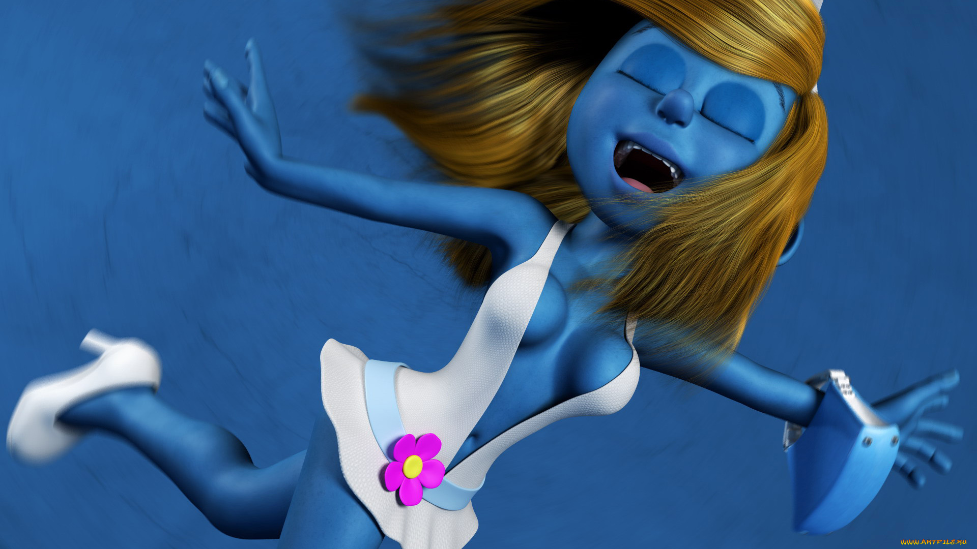 3д, графика, creatures, существа, девушка