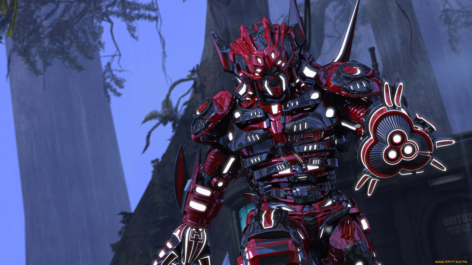 3д, графика, creatures, существа, робот