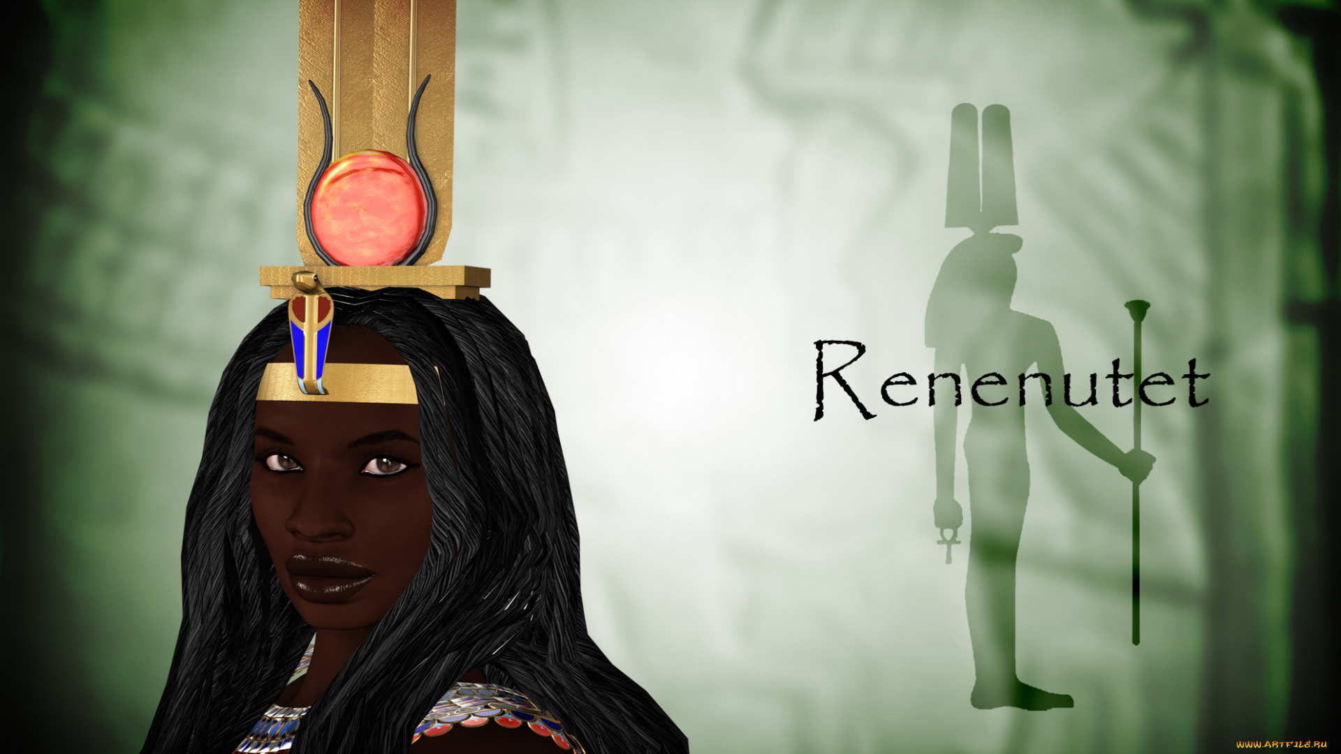 3д, графика, historical, история, древний, египет, бог