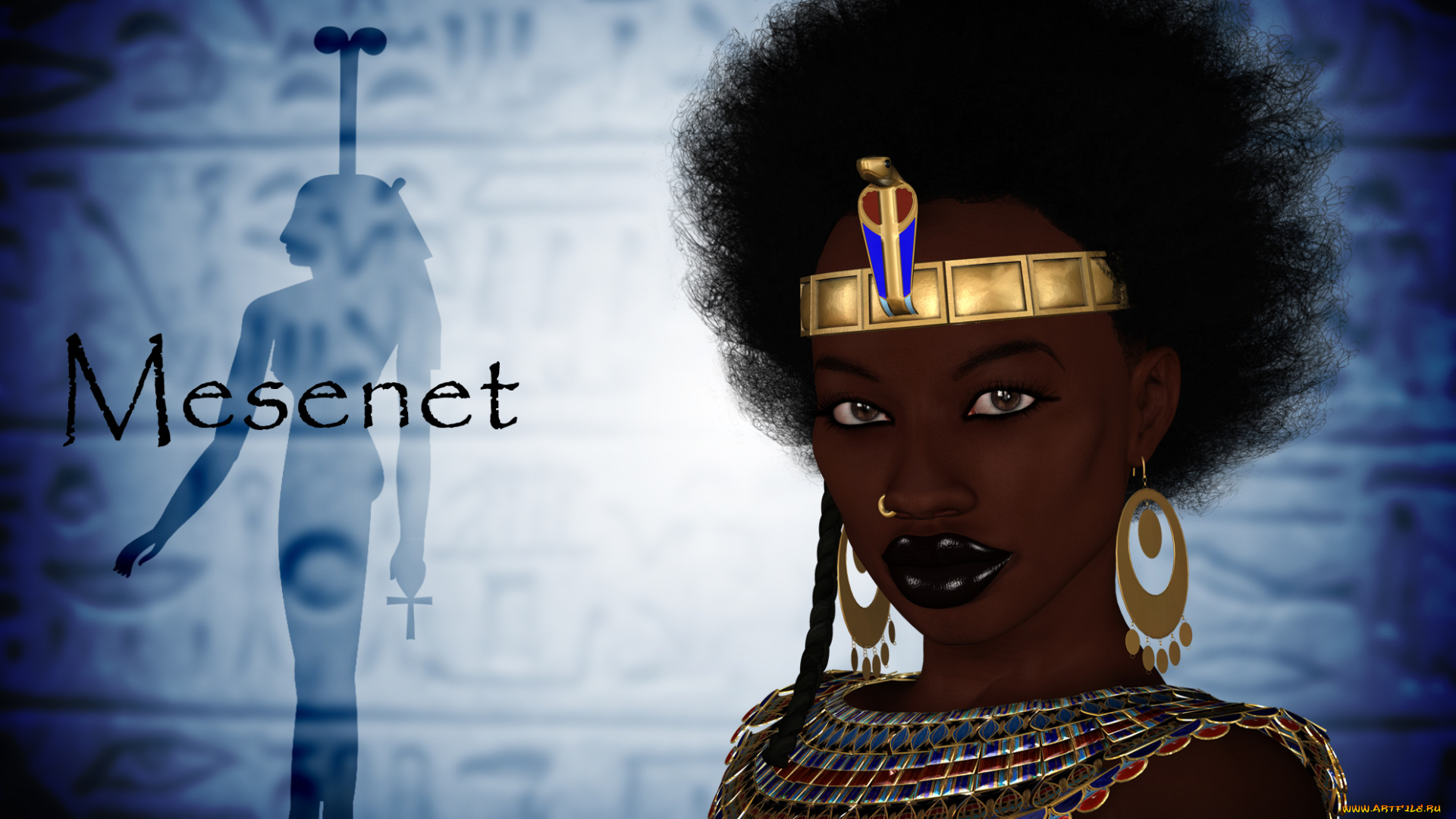 3д, графика, historical, история, древний, египет, бог