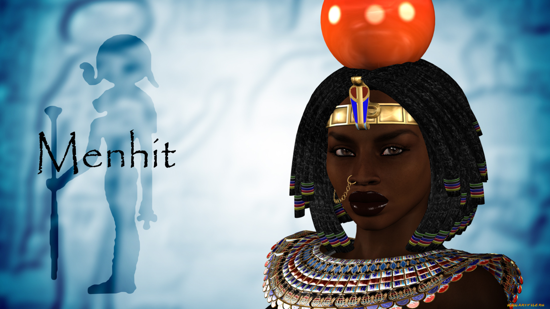 3д, графика, historical, история, древний, египет, бог