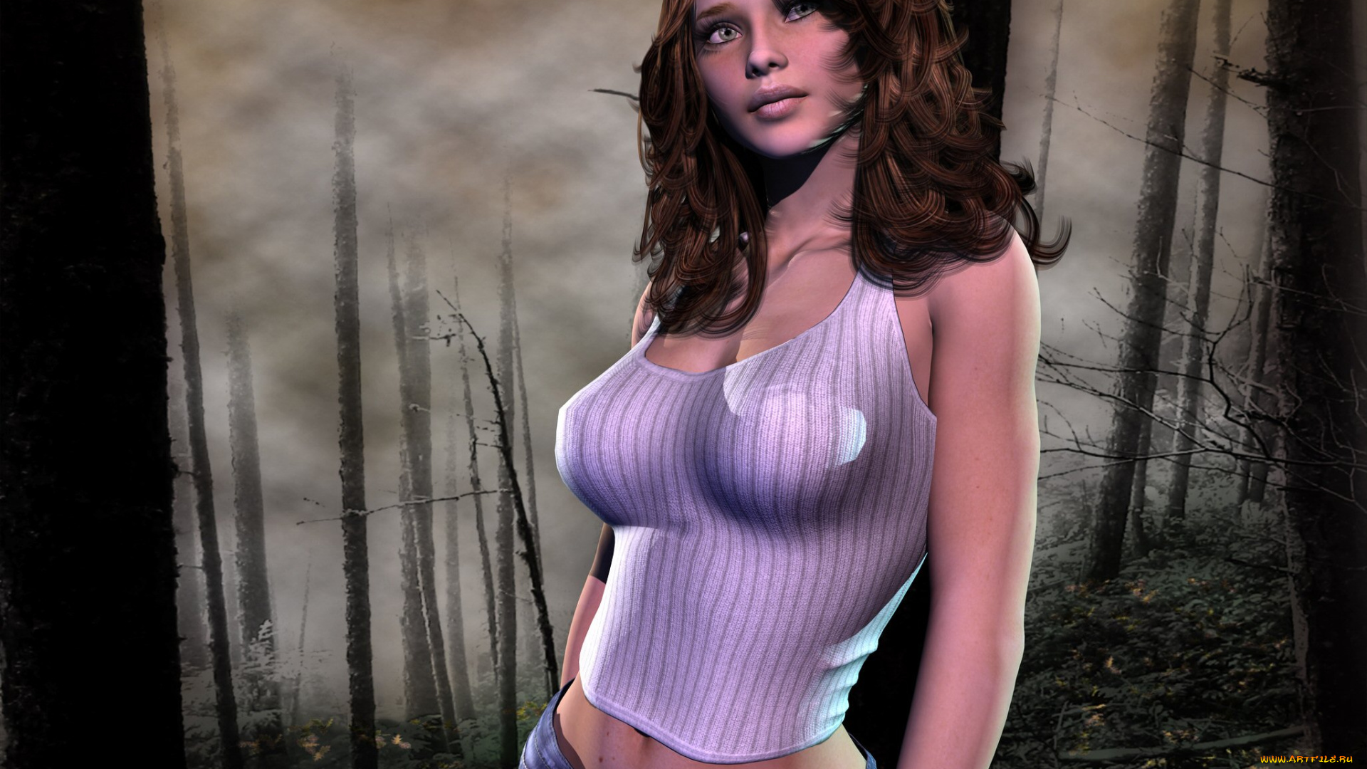 3д, графика, people, люди, девушка