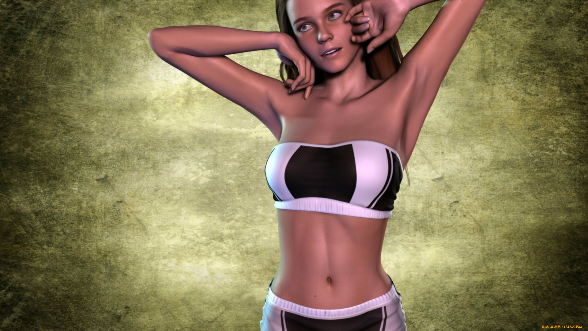 3д, графика, people, люди, девушка