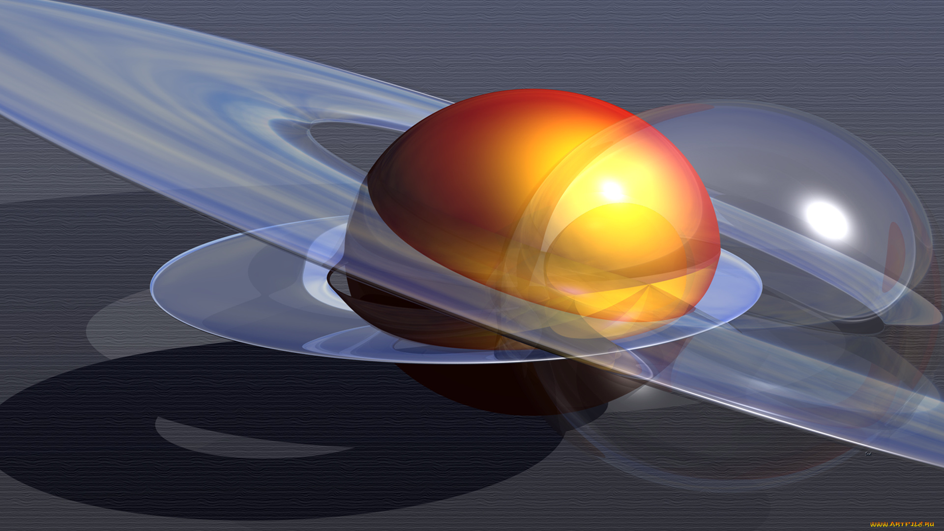 3д, графика, шары, фон