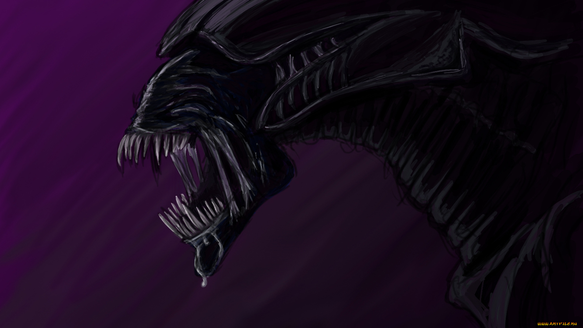 рисованные, комиксы, чужой, alien