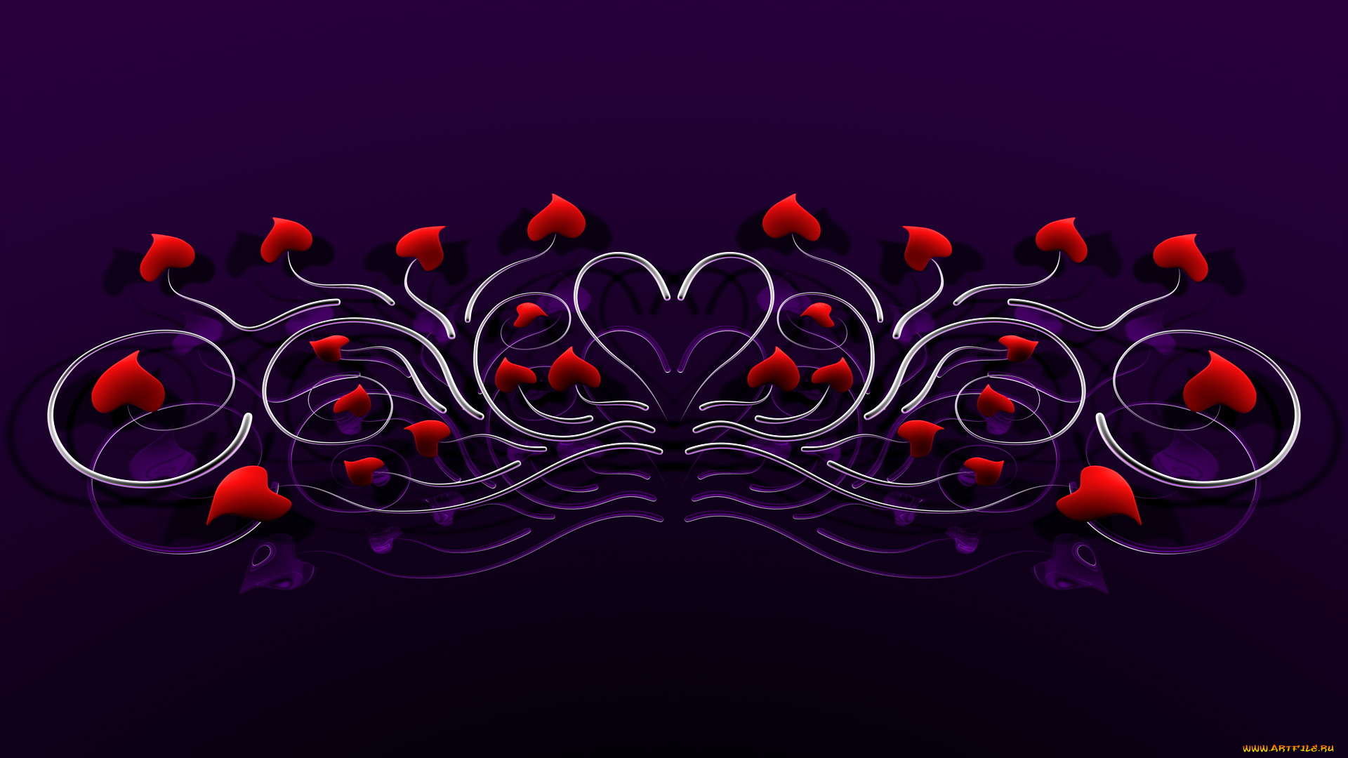 рисованные, vladstudio, сердечки