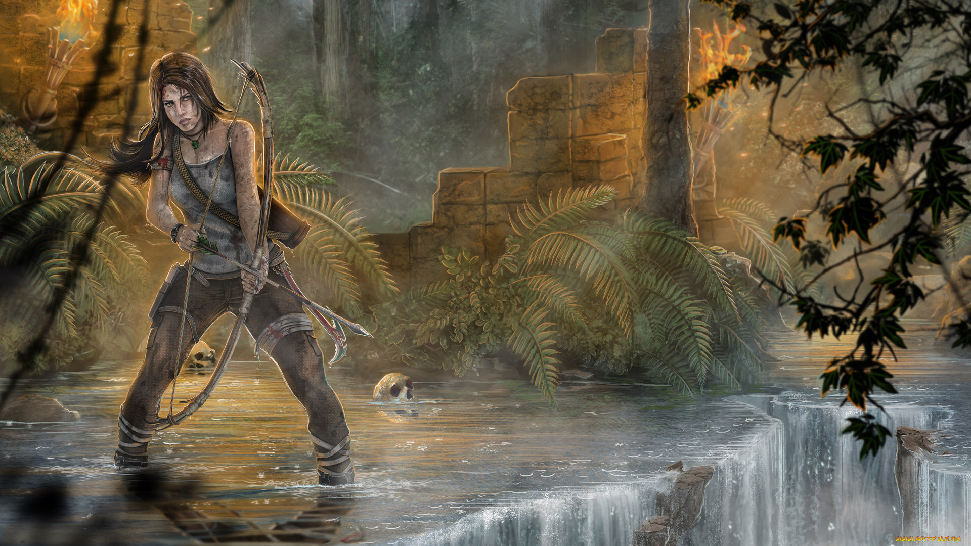 видео, игры, tomb, raider, 2013