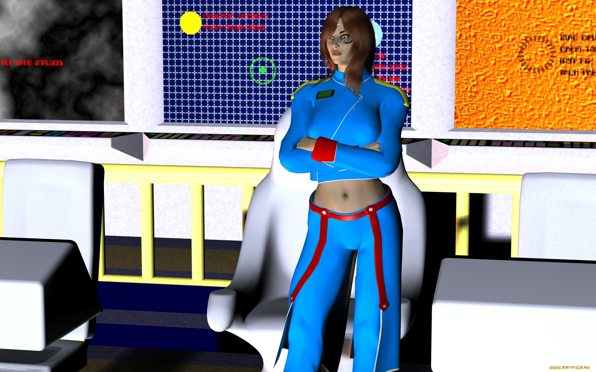 3д, графика, people, люди, девушка