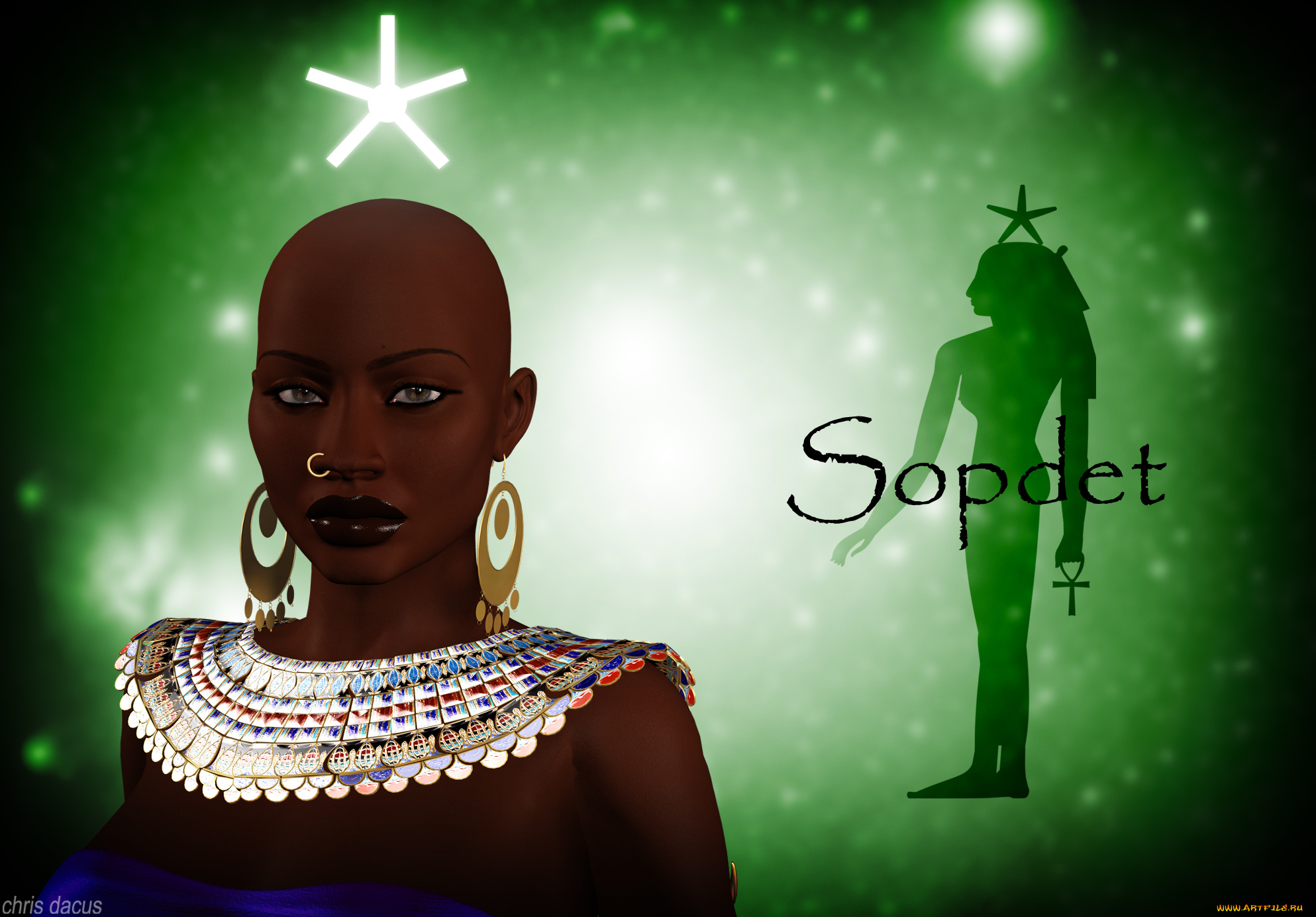 3д, графика, historical, история, древний, египет, бог