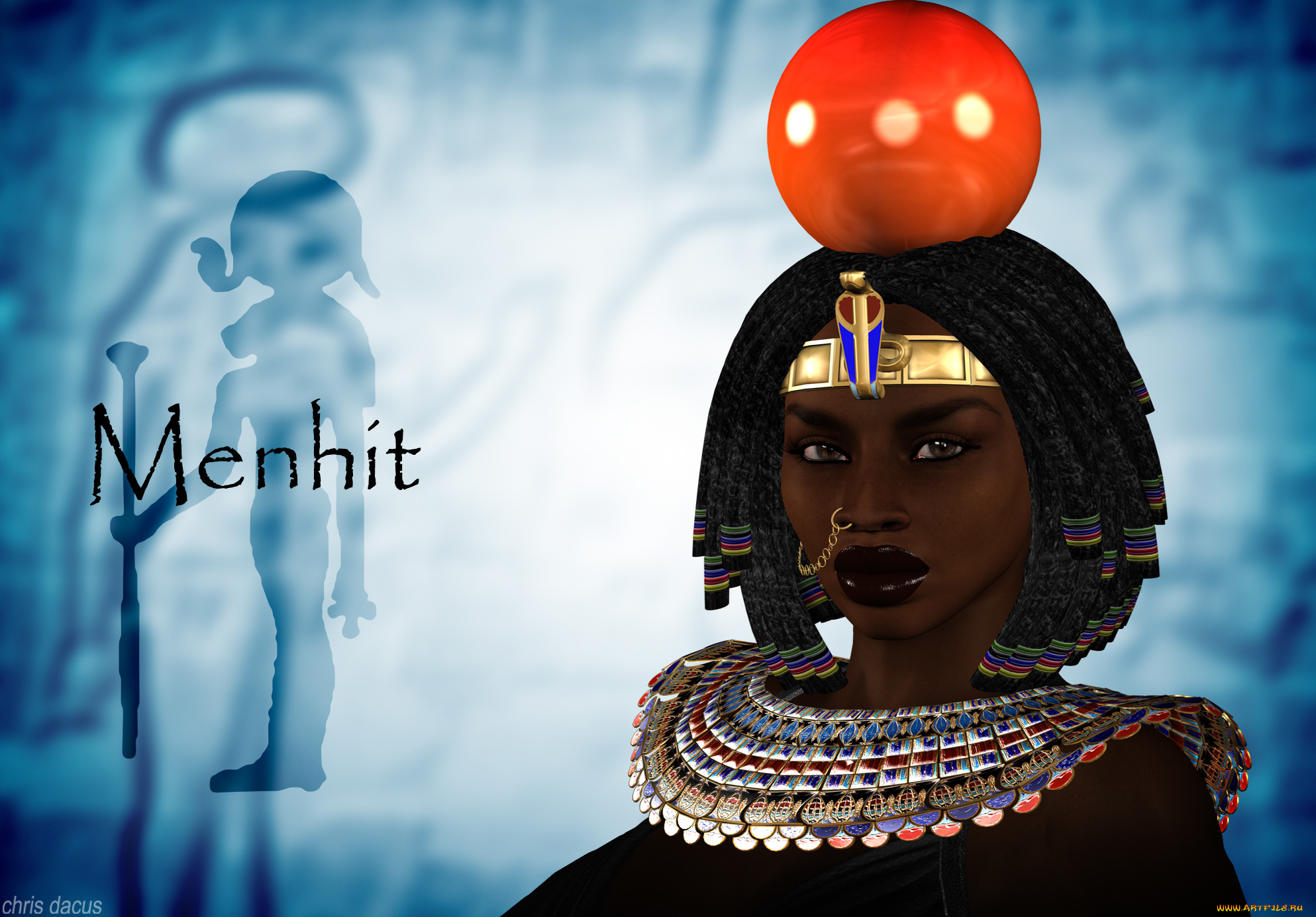 3д, графика, historical, история, древний, египет, бог