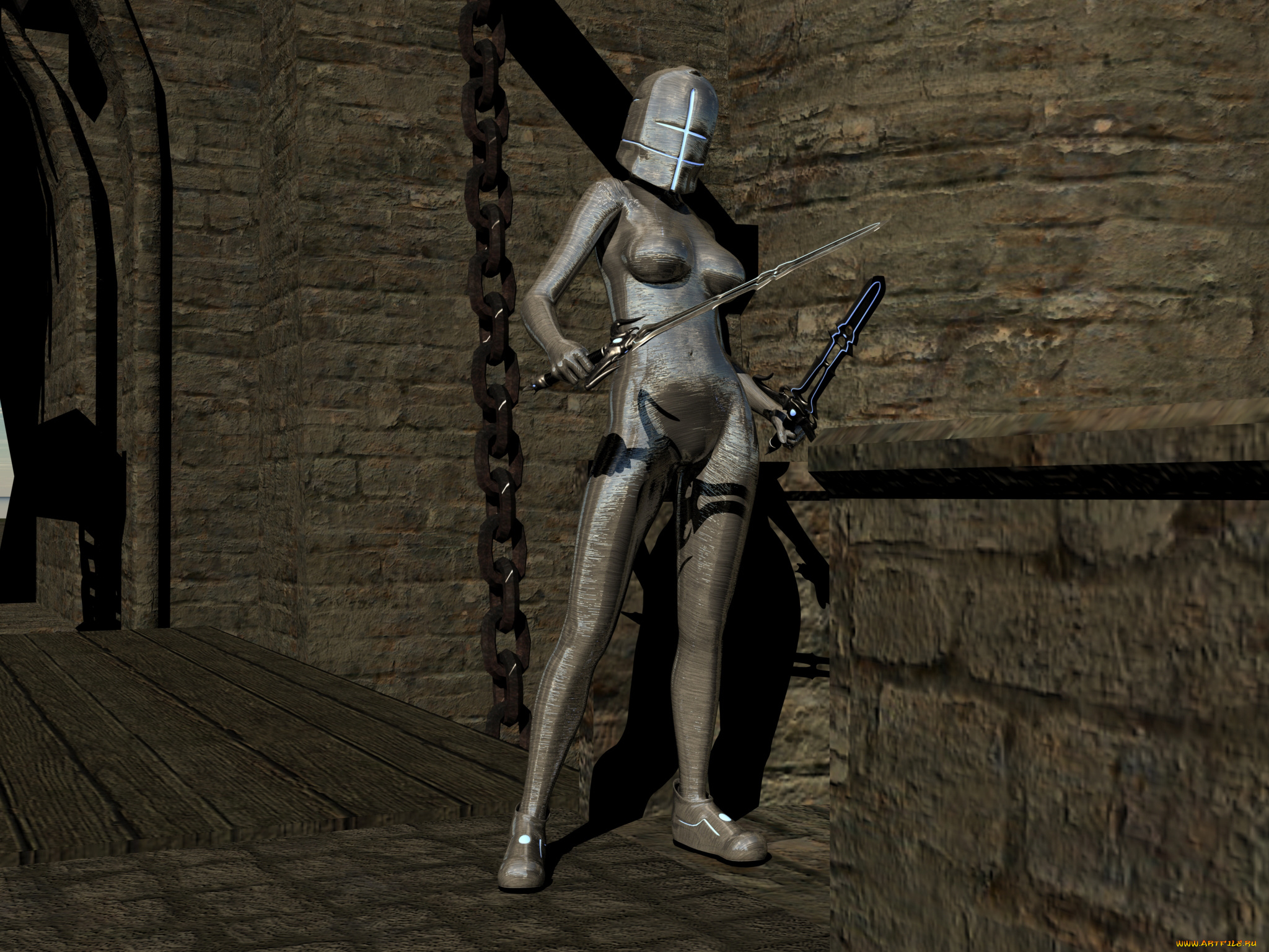 3д, графика, fantasy, фантазия, оружие, доспехи