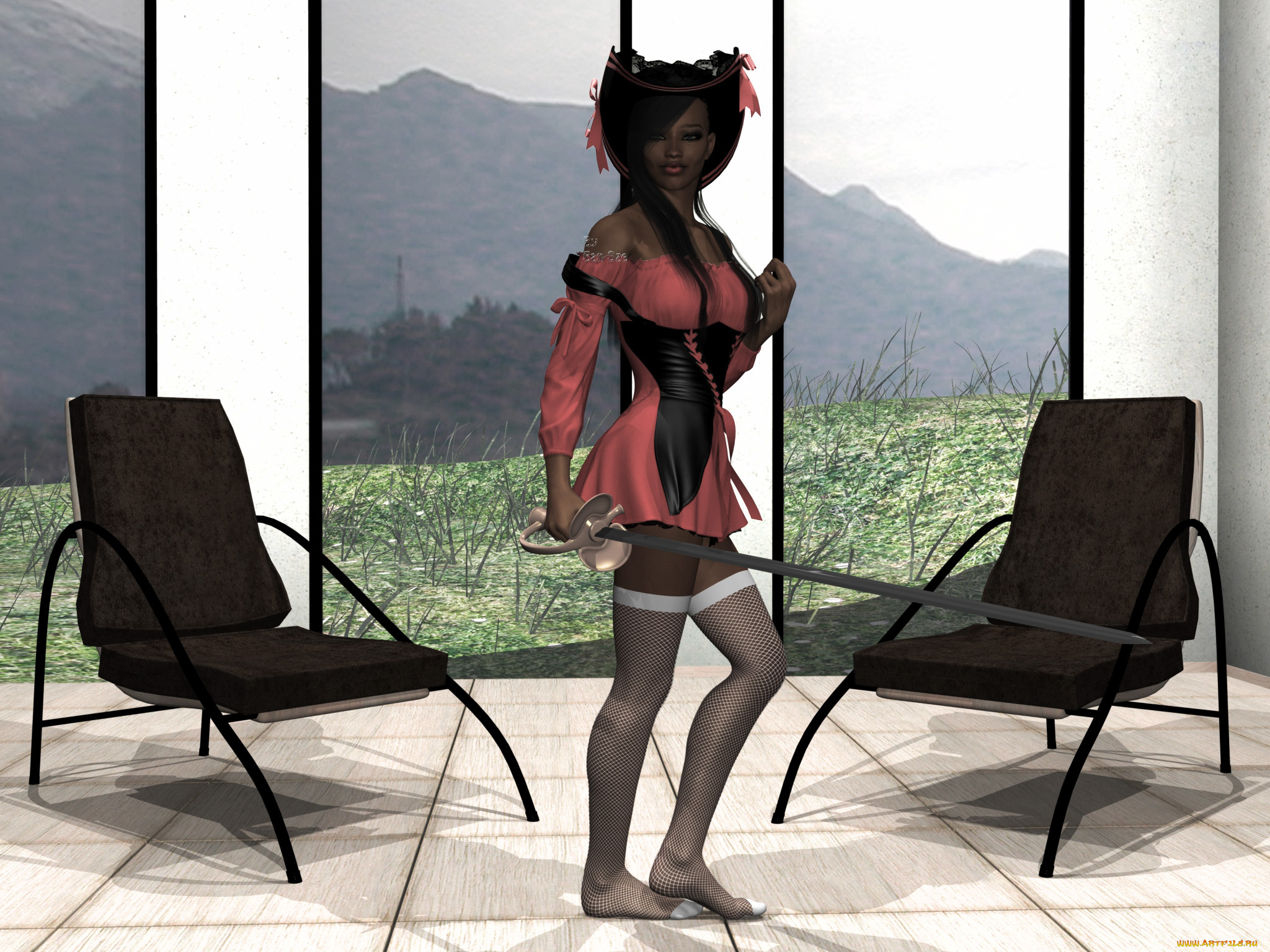 3д, графика, people, люди, девушка