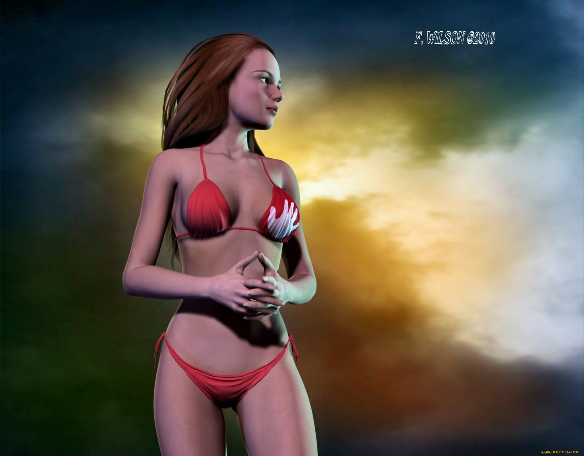 3д, графика, people, люди, девушка