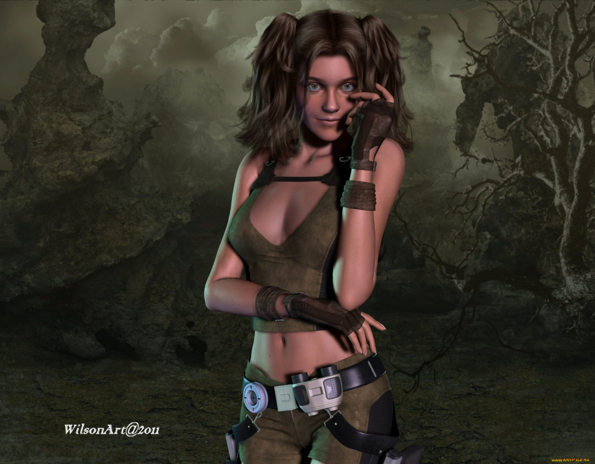 3д, графика, people, люди, девушка