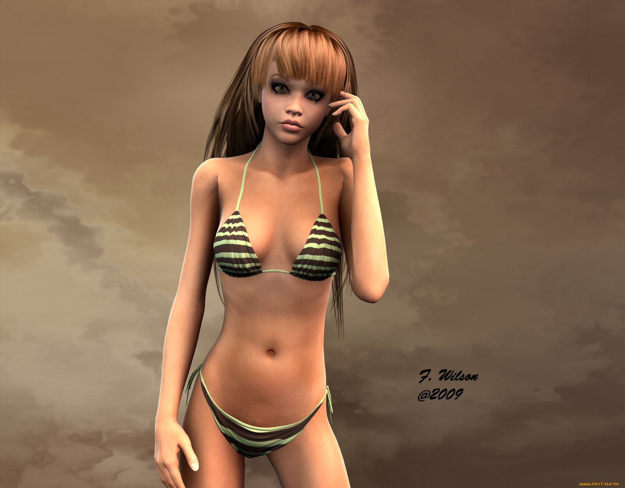 3д, графика, people, люди, девушка