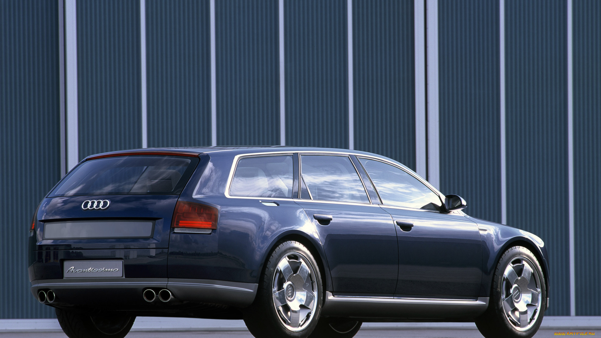 автомобили, audi, avantime, вид, сзади, универсал, ауди