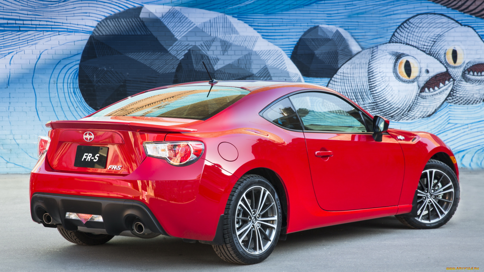 автомобили, scion, 2014, monogram, красный, fr-s