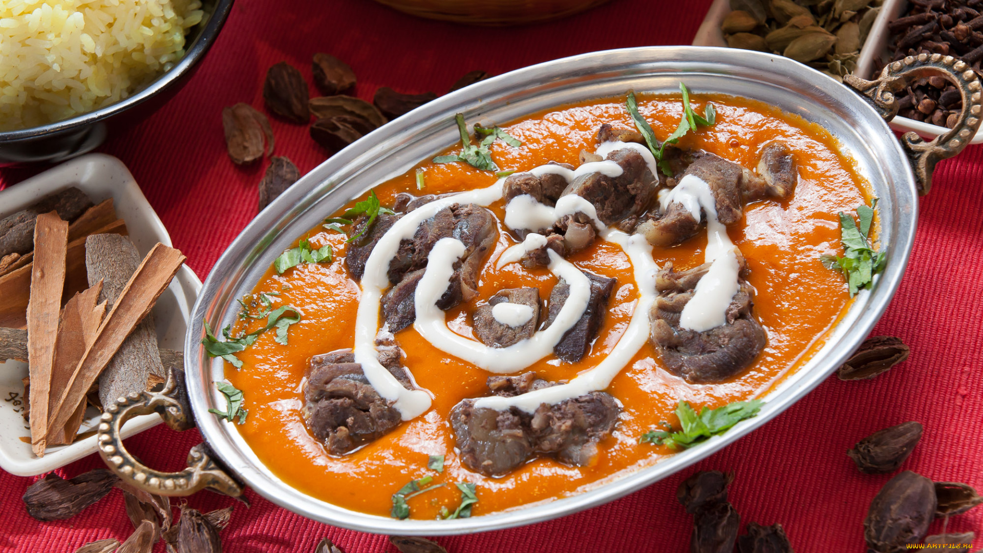 еда, мясные, блюда, майонез, зелень, соус, мясо