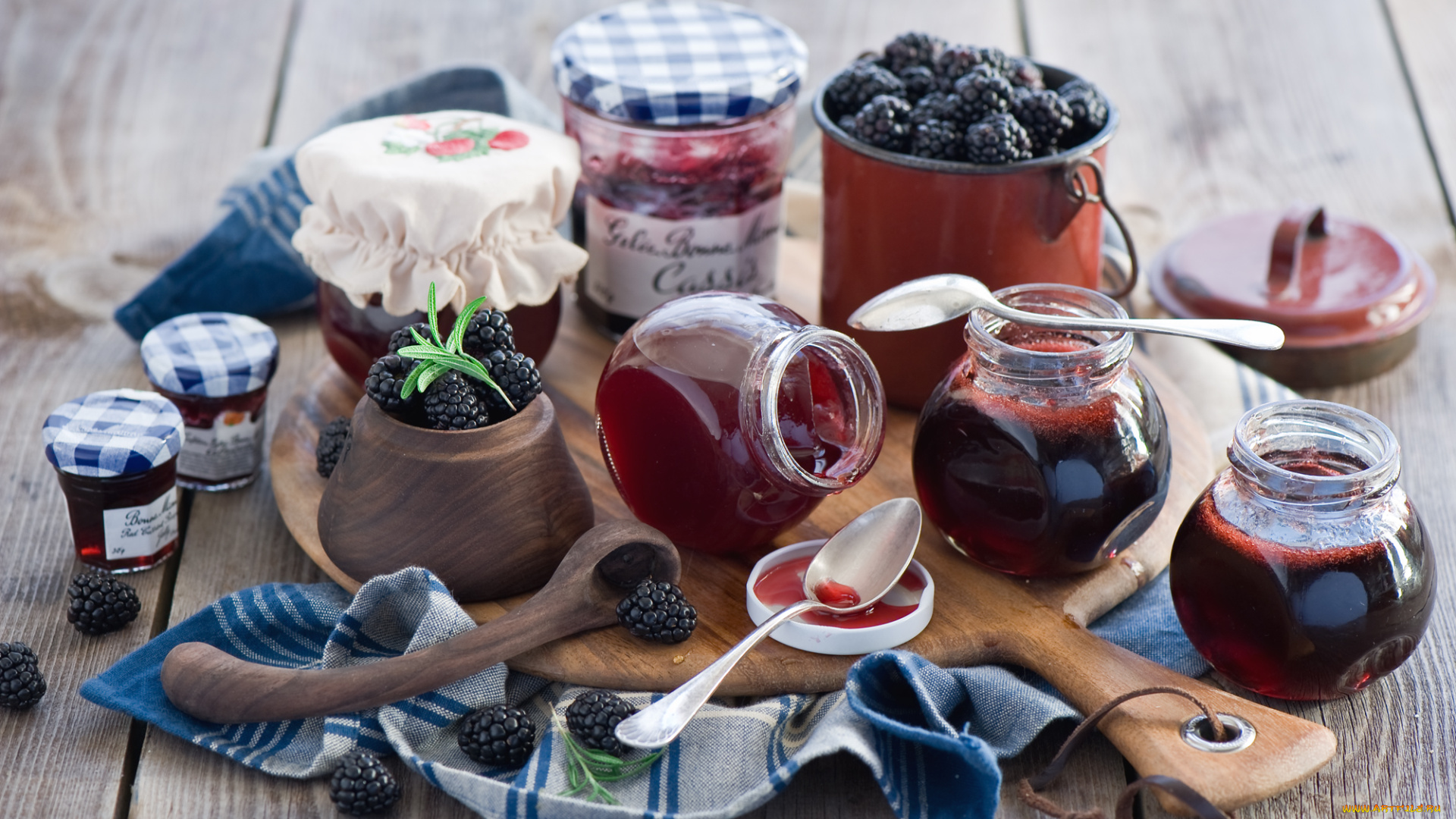 еда, мёд, , варенье, , повидло, , джем, джем, ягоды, ежевика