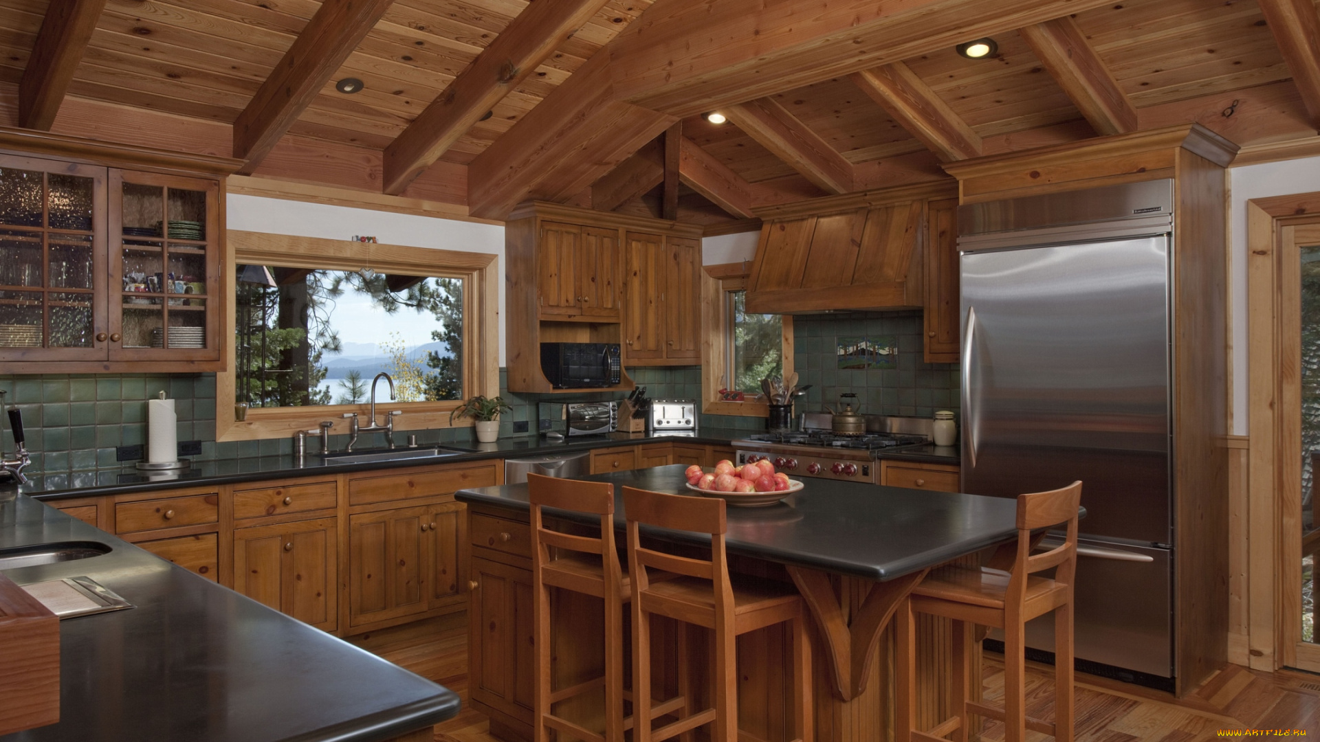 интерьер, кухня, мебель