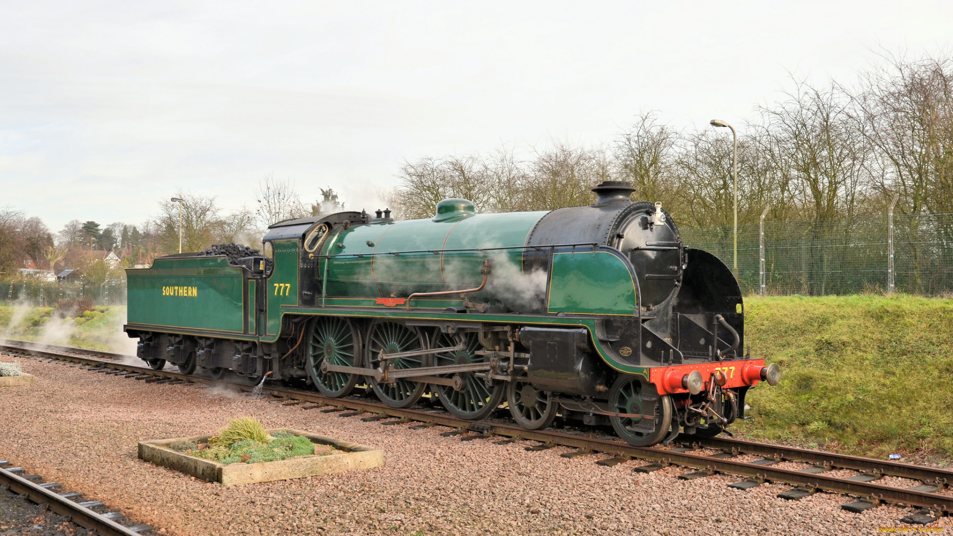 техника, паровозы, железная, дорога, рельсы, паровоз